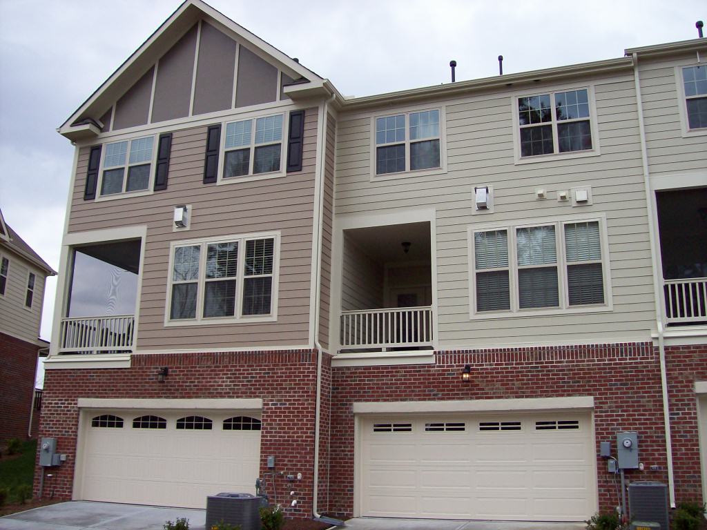 Stone Creek Rear Exterior Porch and Garage